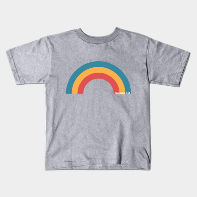 Rainbow Kid Kids T-Shirt by The Birth Hour